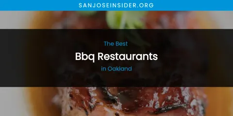 Oakland's Best BBQ Restaurants