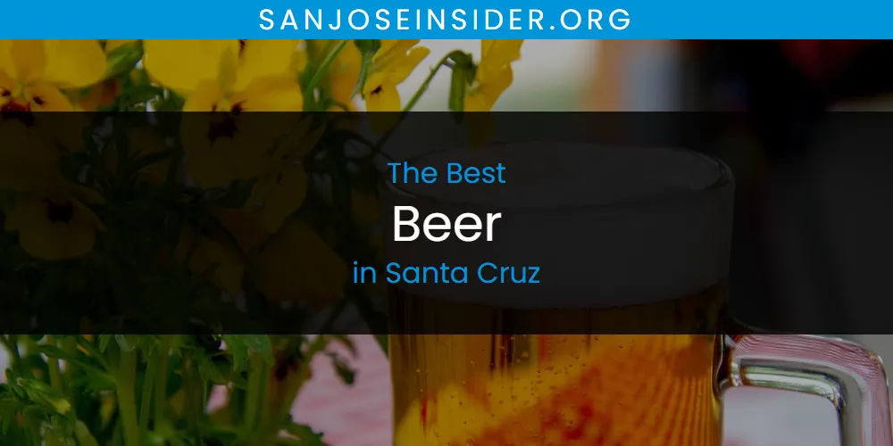 Santa Cruz's Best Beer [Updated 2025]